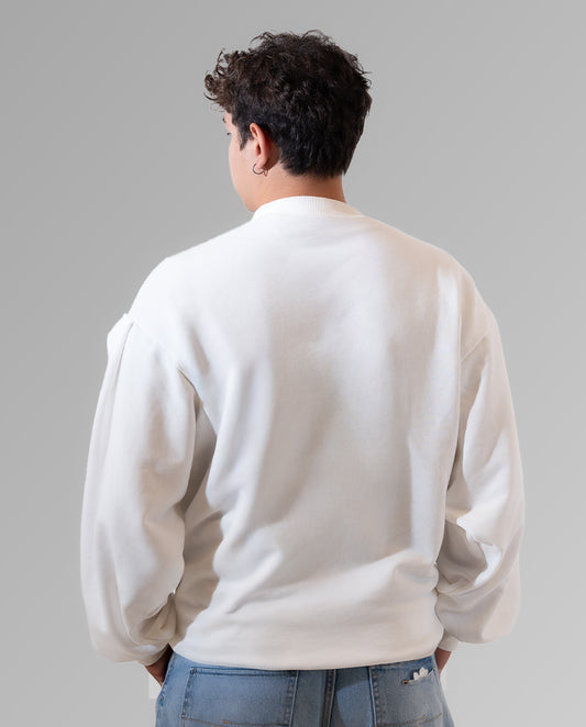 Oversized Nudi Beyaz